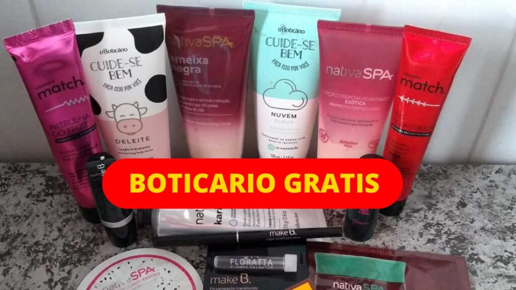 Como ganhar produtos da Boticário na Black Friday de graça